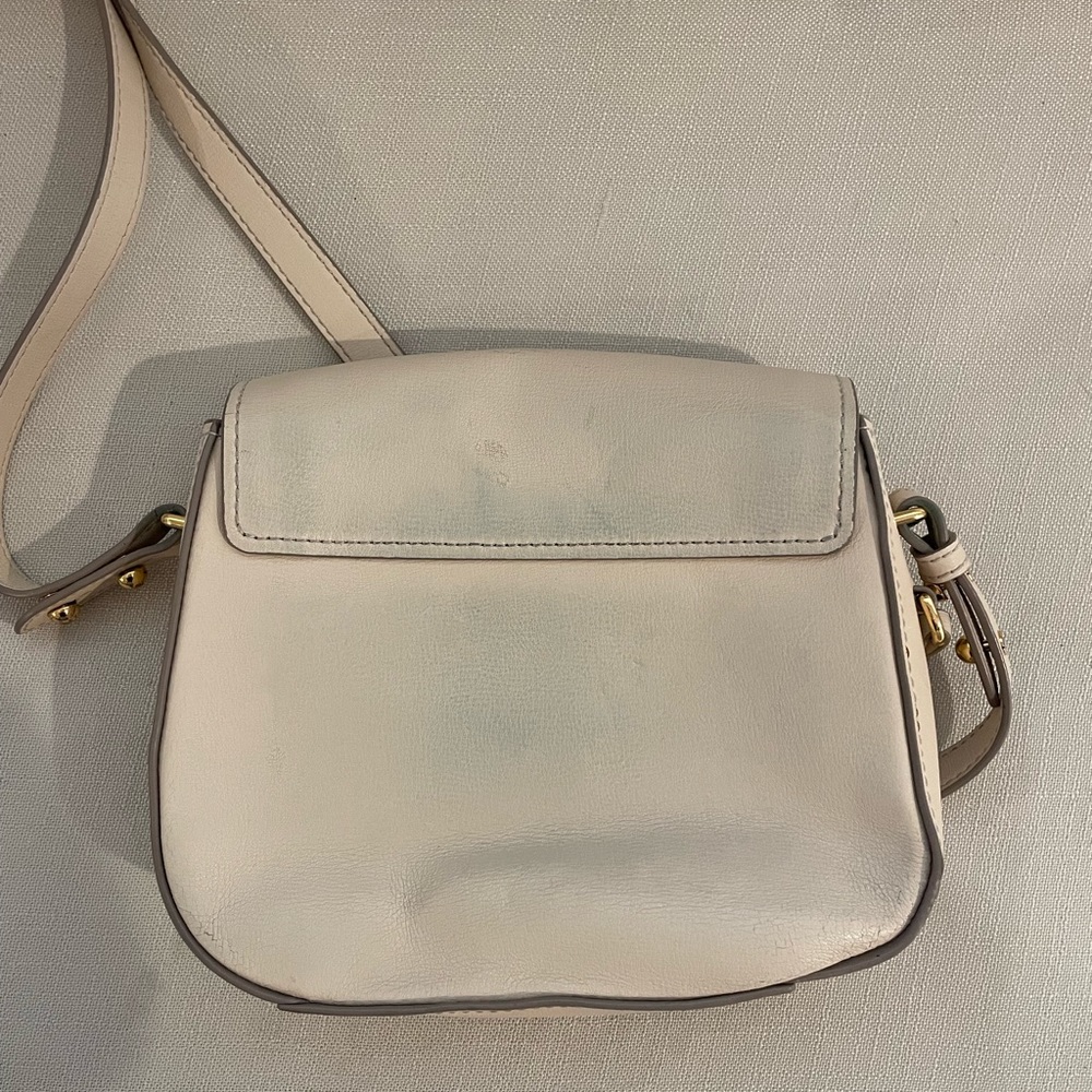 Marc Jacobs Mini Rider Saddle Bag In Beige/Taupe Gem